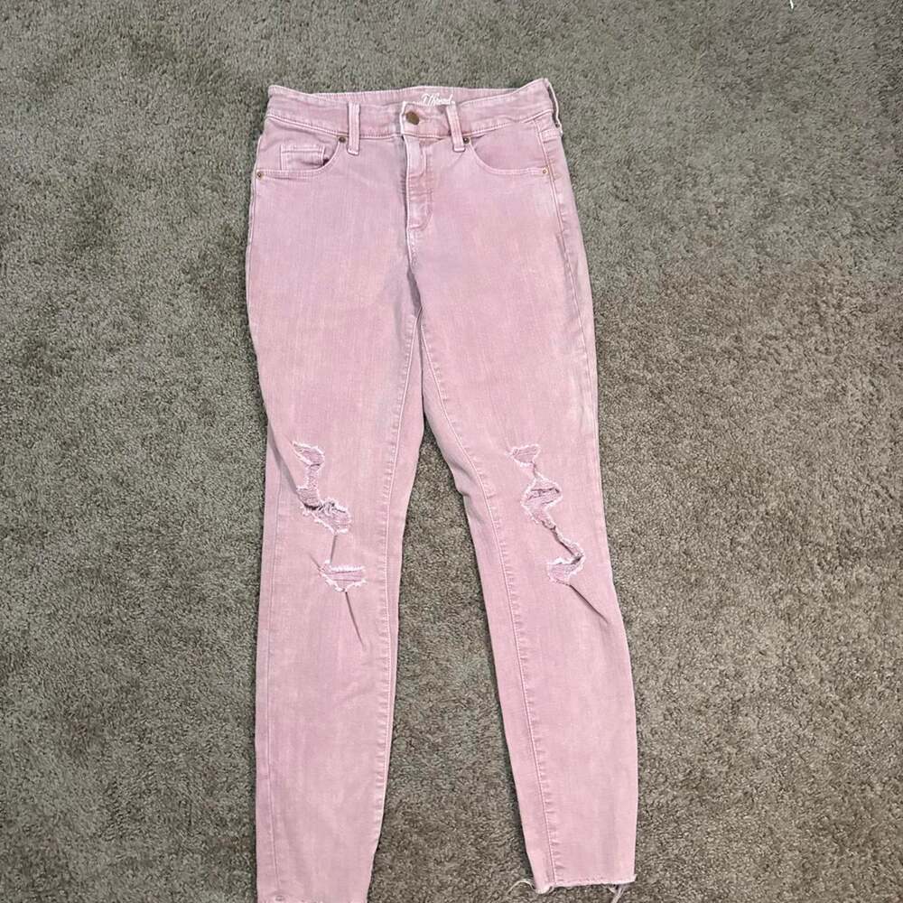 Universal thread pink skinny jeans